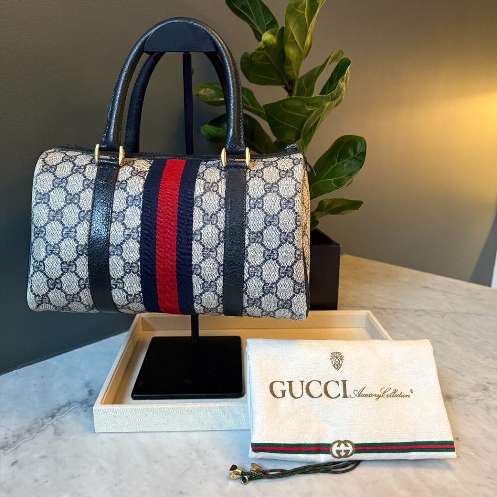 Gucci Vintage Top Handle Boston Bag - Picture 3 of 14